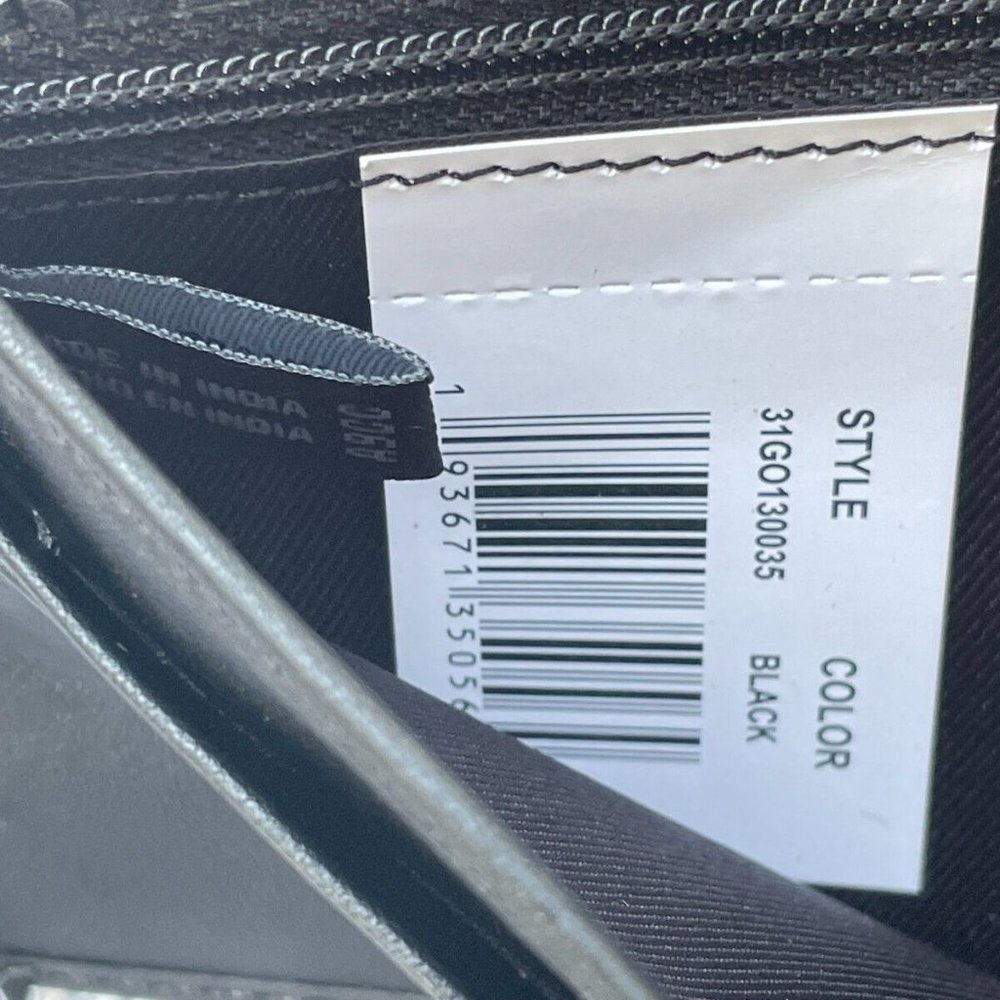 Guess Men Wallet Black Leather Card Holder Billfold Purse Bifold Wallet In a Box - Picture 9 of 12